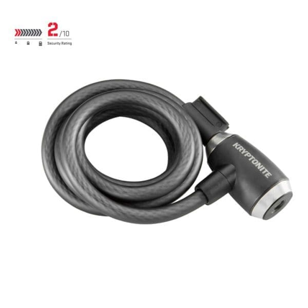 Kryptonite KryptoFlex 1218 Cable Lock - with Key 6' x 12mm