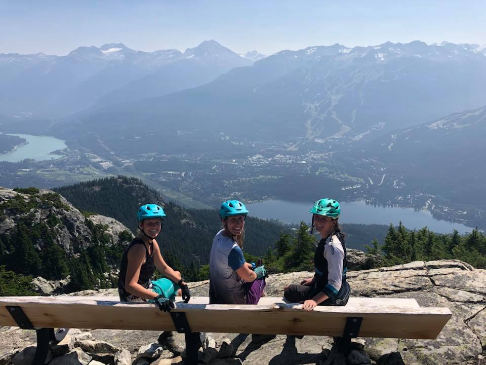 At the top of Lord of the Squirrels Whistler