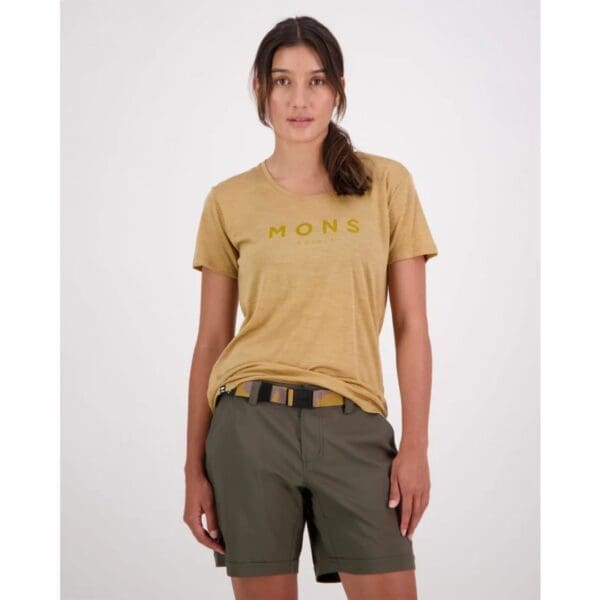 Mons Royale Womens Zephyr T-Shirt