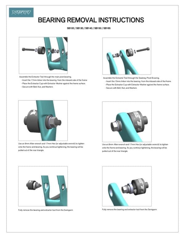 Yeti Bearing Extractor Tool - Image 3