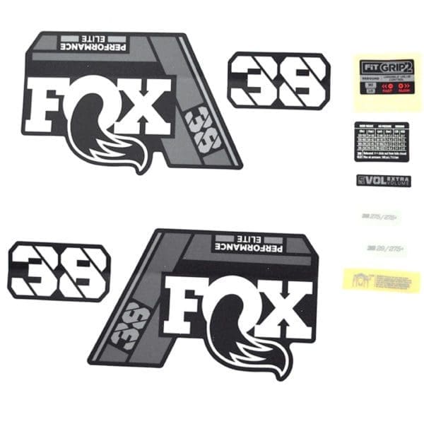 Fox 38 2021 Replacement Decals - Image 2